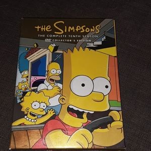 The Simpsons the complete tenth season dvd